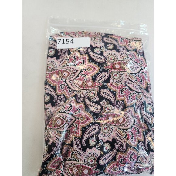 Maurices Full Wrap Skirt Women L Button Stretch Tie Closure Paisley Multicolor - Picture 10 of 10